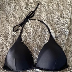 Black bikini top